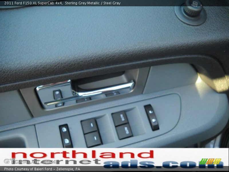 Sterling Grey Metallic / Steel Gray 2011 Ford F150 XL SuperCab 4x4