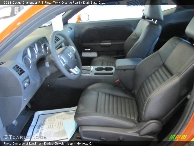  2011 Challenger R/T Plus Dark Slate Gray Interior