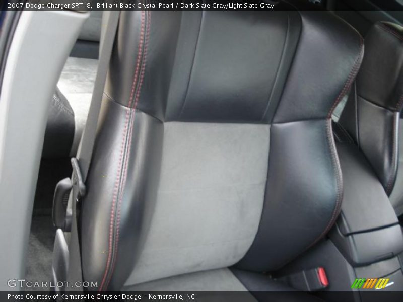 Brilliant Black Crystal Pearl / Dark Slate Gray/Light Slate Gray 2007 Dodge Charger SRT-8