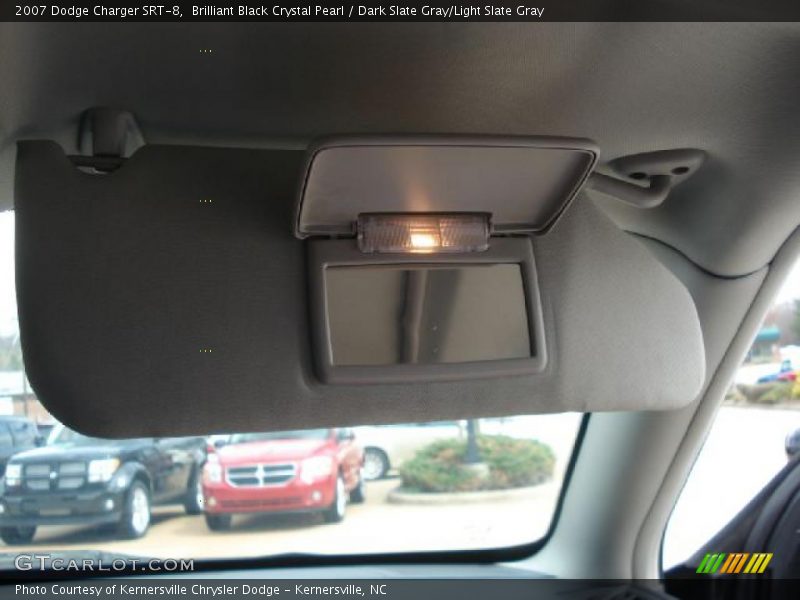 Brilliant Black Crystal Pearl / Dark Slate Gray/Light Slate Gray 2007 Dodge Charger SRT-8