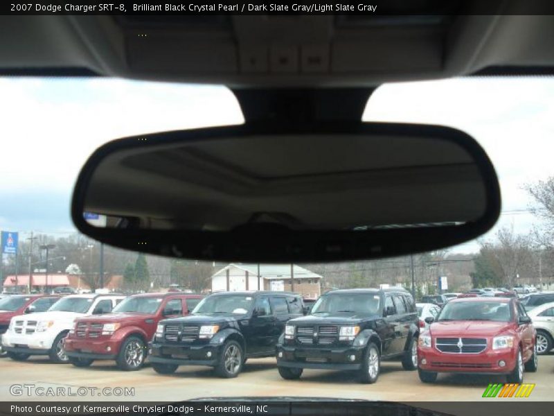 Brilliant Black Crystal Pearl / Dark Slate Gray/Light Slate Gray 2007 Dodge Charger SRT-8