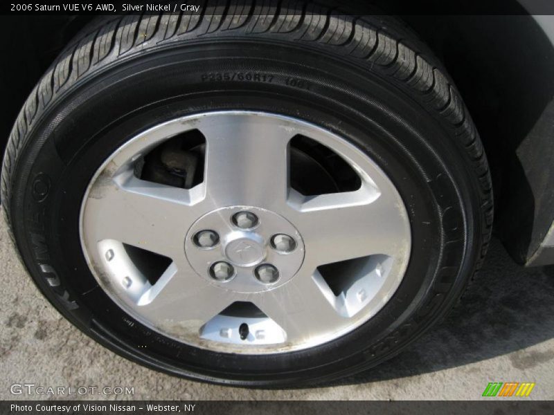 Silver Nickel / Gray 2006 Saturn VUE V6 AWD