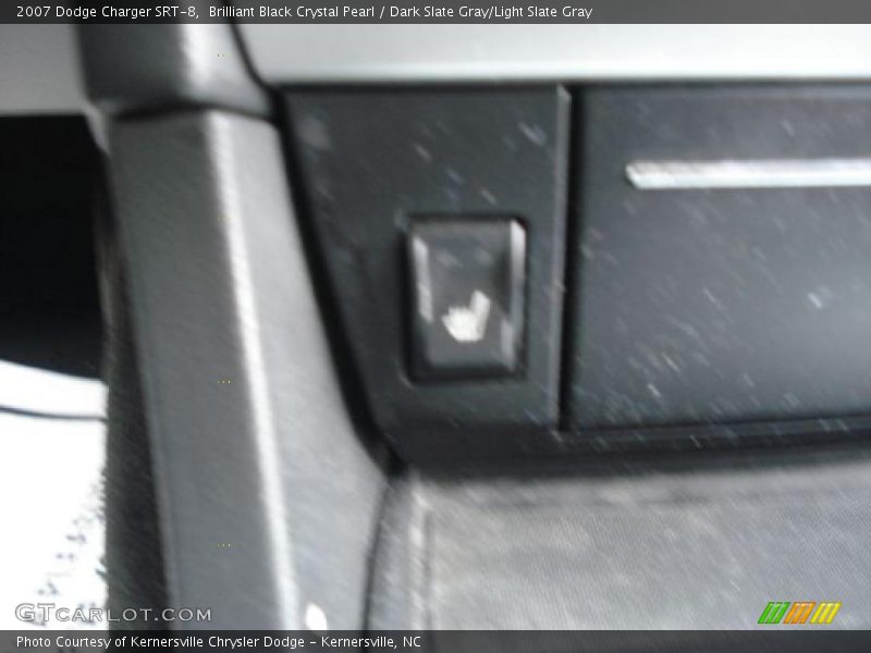Brilliant Black Crystal Pearl / Dark Slate Gray/Light Slate Gray 2007 Dodge Charger SRT-8