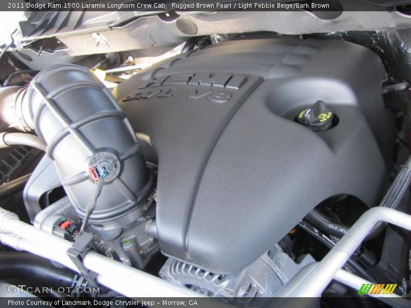 Rugged Brown Pearl / Light Pebble Beige/Bark Brown 2011 Dodge Ram 1500 Laramie Longhorn Crew Cab