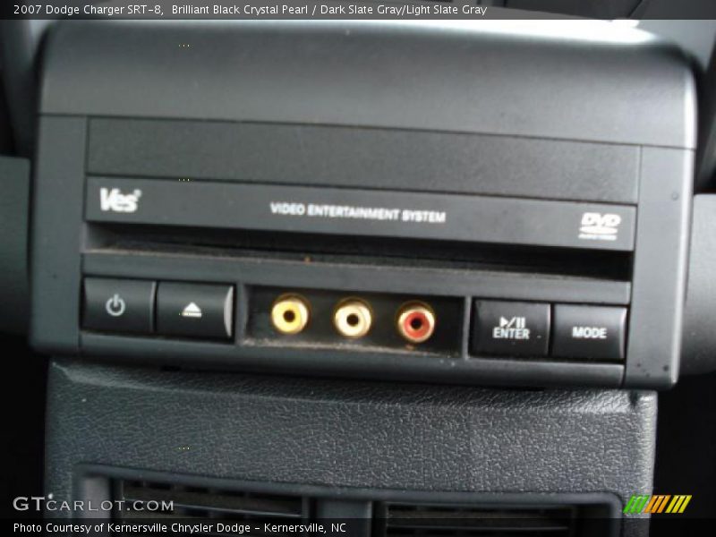 Brilliant Black Crystal Pearl / Dark Slate Gray/Light Slate Gray 2007 Dodge Charger SRT-8