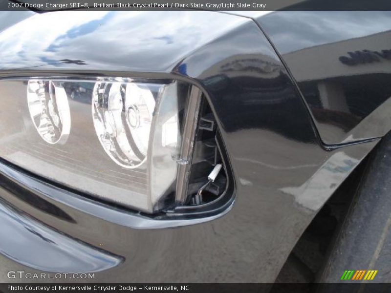 Brilliant Black Crystal Pearl / Dark Slate Gray/Light Slate Gray 2007 Dodge Charger SRT-8