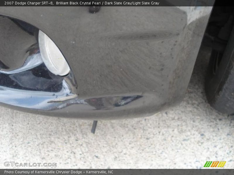 Brilliant Black Crystal Pearl / Dark Slate Gray/Light Slate Gray 2007 Dodge Charger SRT-8