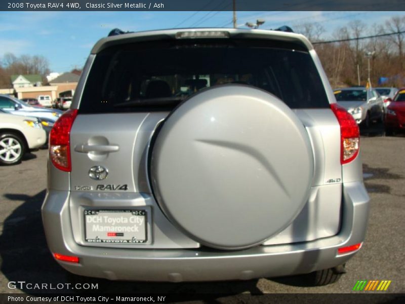 Classic Silver Metallic / Ash 2008 Toyota RAV4 4WD