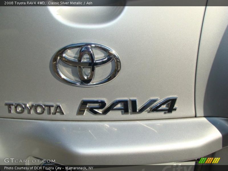 Classic Silver Metallic / Ash 2008 Toyota RAV4 4WD