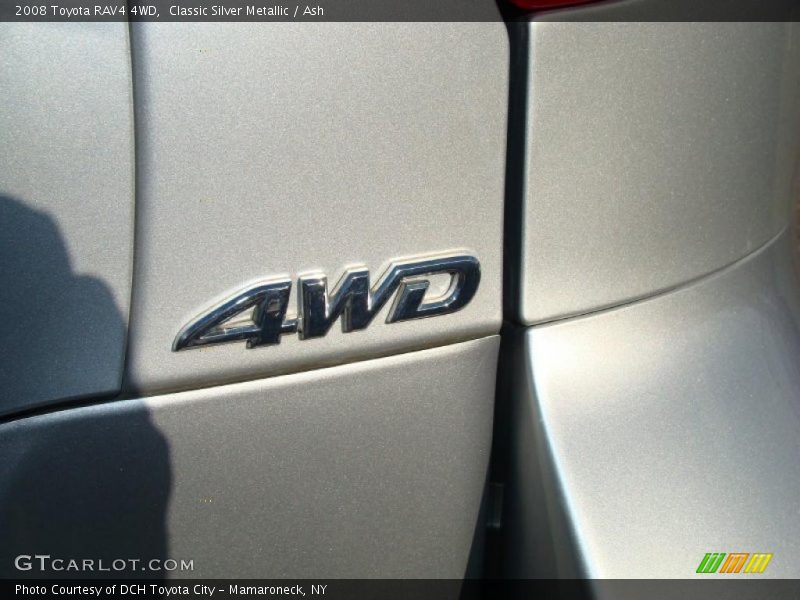 Classic Silver Metallic / Ash 2008 Toyota RAV4 4WD