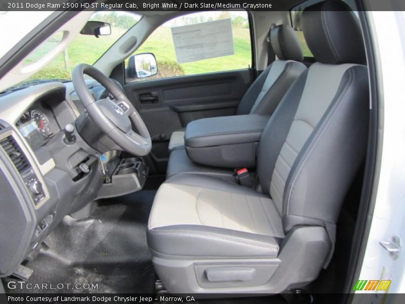 Bright White / Dark Slate/Medium Graystone 2011 Dodge Ram 2500 HD ST Regular Cab
