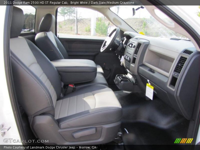 Bright White / Dark Slate/Medium Graystone 2011 Dodge Ram 2500 HD ST Regular Cab