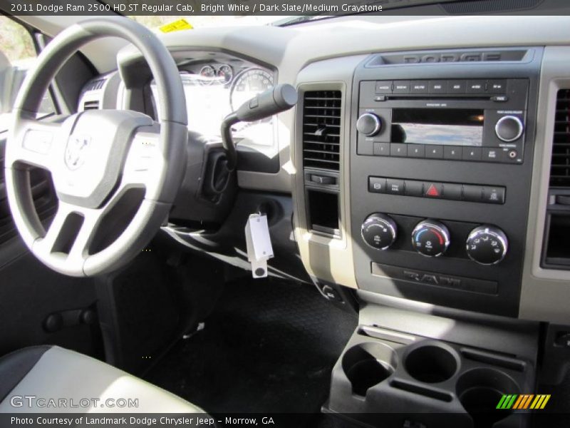 Dashboard of 2011 Ram 2500 HD ST Regular Cab