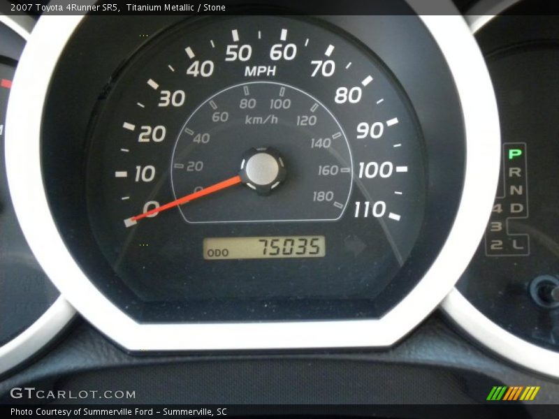 Titanium Metallic / Stone 2007 Toyota 4Runner SR5