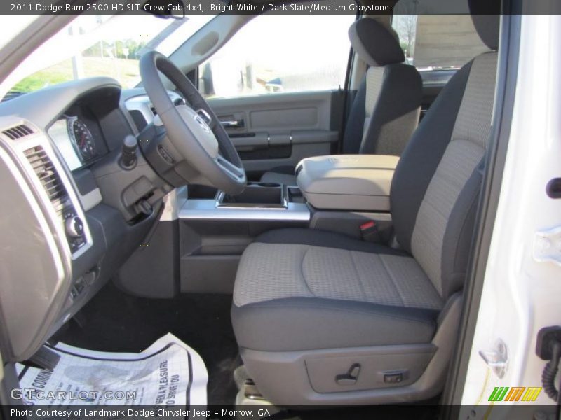 Bright White / Dark Slate/Medium Graystone 2011 Dodge Ram 2500 HD SLT Crew Cab 4x4