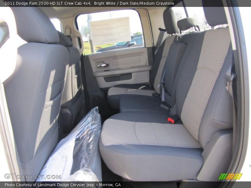 Bright White / Dark Slate/Medium Graystone 2011 Dodge Ram 2500 HD SLT Crew Cab 4x4