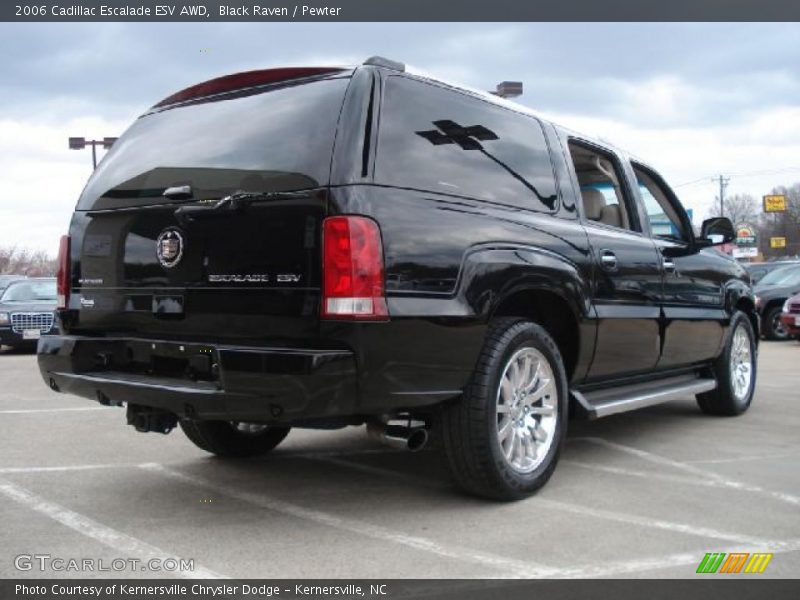 Black Raven / Pewter 2006 Cadillac Escalade ESV AWD