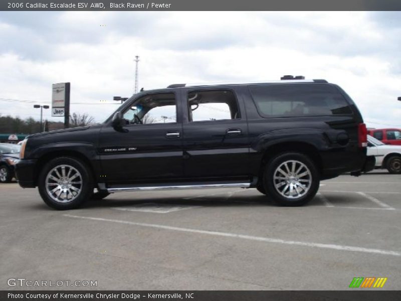 Black Raven / Pewter 2006 Cadillac Escalade ESV AWD