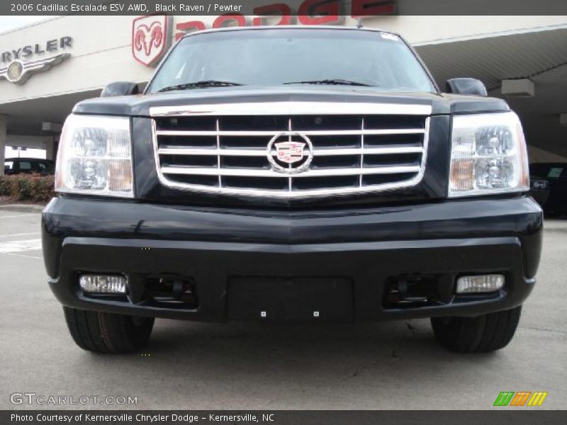 Black Raven / Pewter 2006 Cadillac Escalade ESV AWD