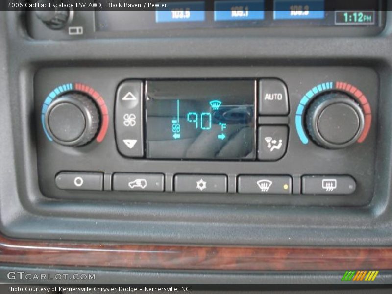 Black Raven / Pewter 2006 Cadillac Escalade ESV AWD