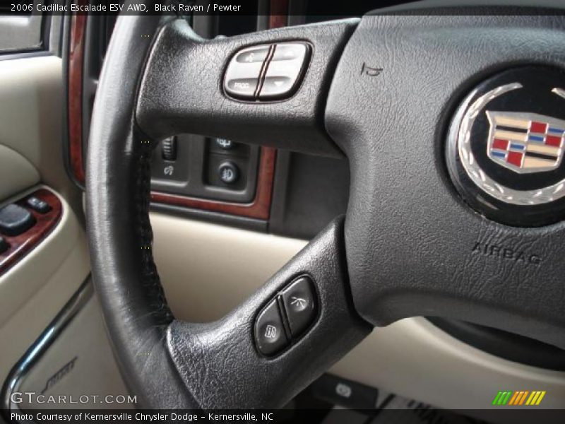 Black Raven / Pewter 2006 Cadillac Escalade ESV AWD