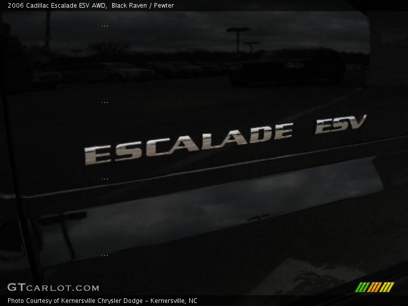 Black Raven / Pewter 2006 Cadillac Escalade ESV AWD