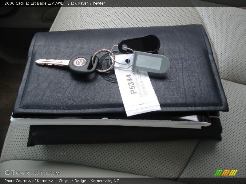 Black Raven / Pewter 2006 Cadillac Escalade ESV AWD
