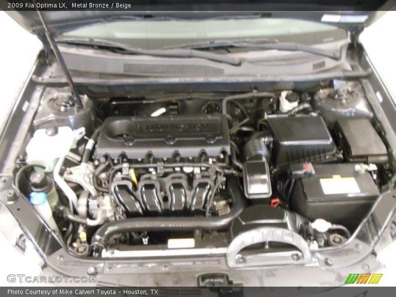 Metal Bronze / Beige 2009 Kia Optima LX