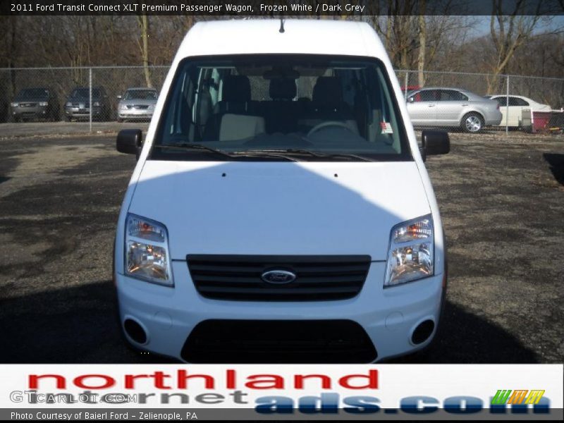 Frozen White / Dark Grey 2011 Ford Transit Connect XLT Premium Passenger Wagon