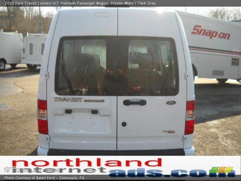 Frozen White / Dark Grey 2011 Ford Transit Connect XLT Premium Passenger Wagon