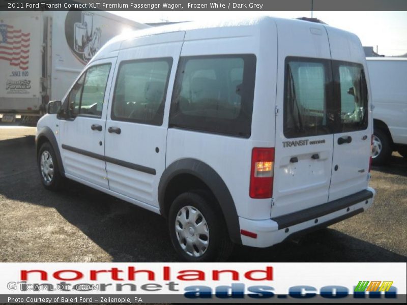 Frozen White / Dark Grey 2011 Ford Transit Connect XLT Premium Passenger Wagon