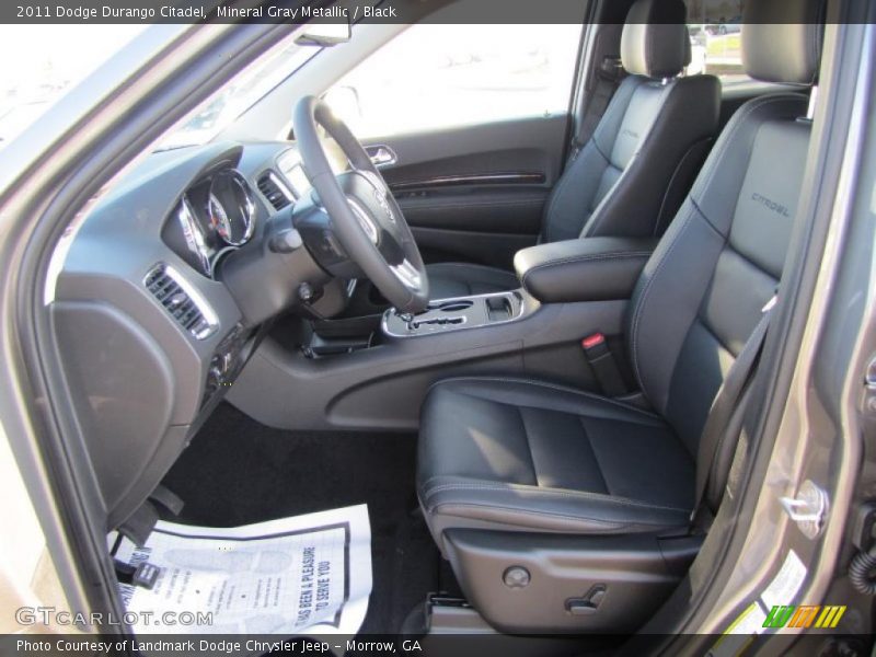  2011 Durango Citadel Black Interior