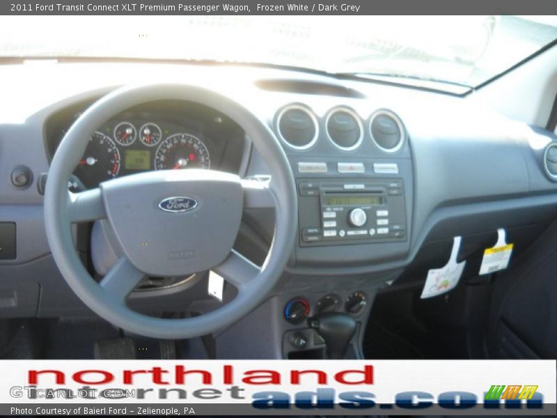 Frozen White / Dark Grey 2011 Ford Transit Connect XLT Premium Passenger Wagon