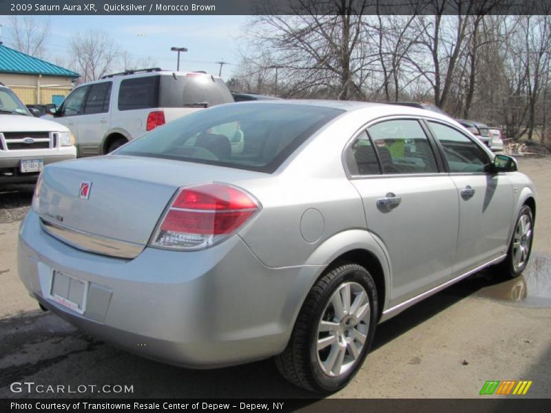 Quicksilver / Morocco Brown 2009 Saturn Aura XR