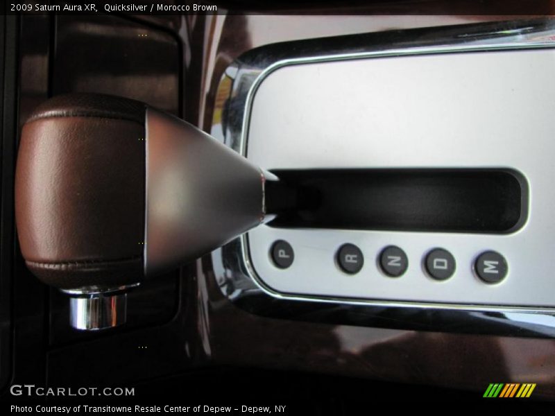 Quicksilver / Morocco Brown 2009 Saturn Aura XR