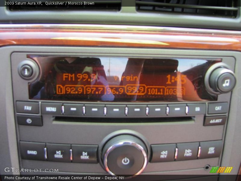 Quicksilver / Morocco Brown 2009 Saturn Aura XR