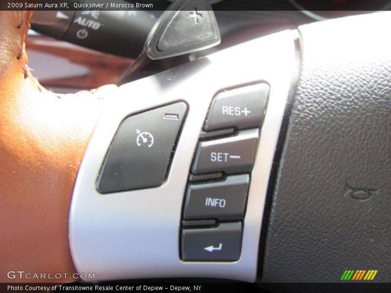 Quicksilver / Morocco Brown 2009 Saturn Aura XR