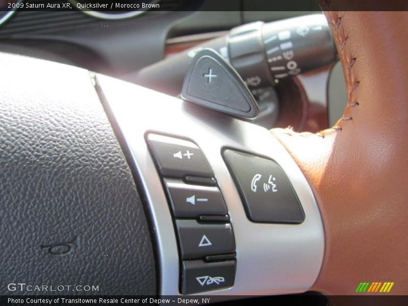 Quicksilver / Morocco Brown 2009 Saturn Aura XR