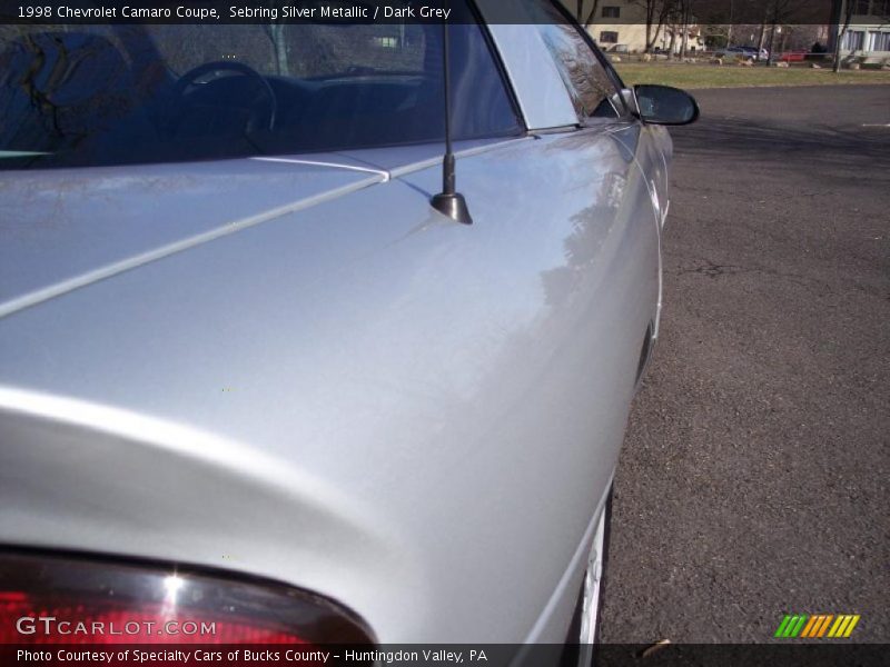 Sebring Silver Metallic / Dark Grey 1998 Chevrolet Camaro Coupe