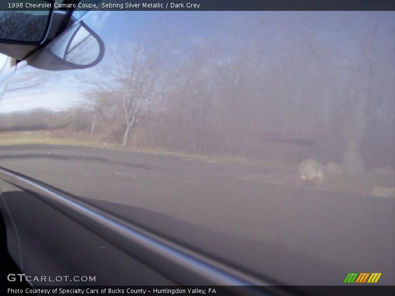 Sebring Silver Metallic / Dark Grey 1998 Chevrolet Camaro Coupe