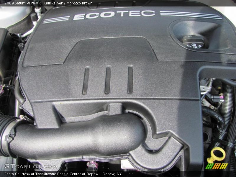 Quicksilver / Morocco Brown 2009 Saturn Aura XR