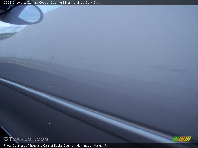 Sebring Silver Metallic / Dark Grey 1998 Chevrolet Camaro Coupe