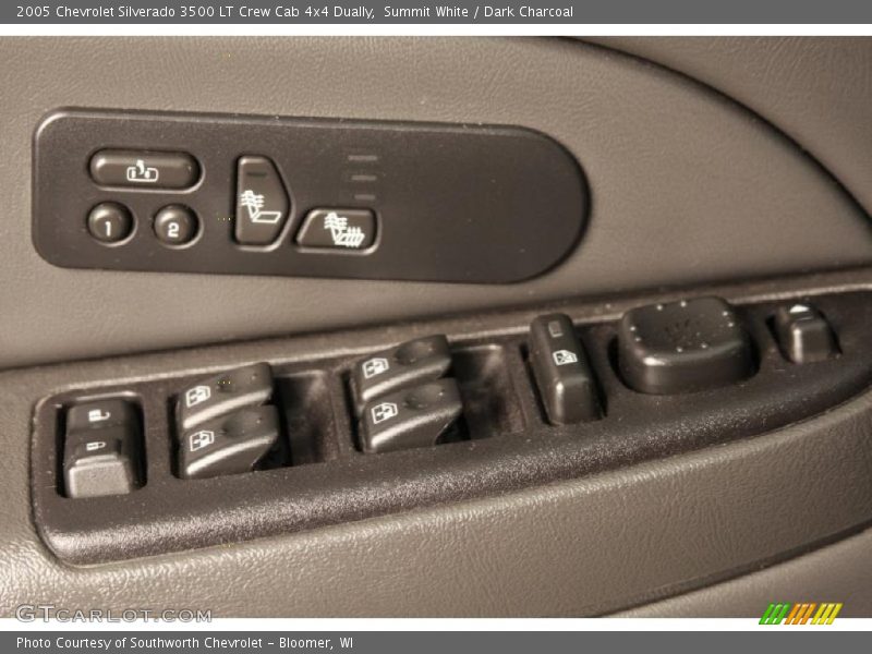 Summit White / Dark Charcoal 2005 Chevrolet Silverado 3500 LT Crew Cab 4x4 Dually