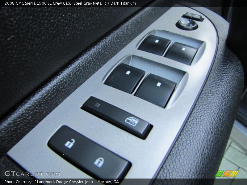 Steel Gray Metallic / Dark Titanium 2008 GMC Sierra 1500 SL Crew Cab
