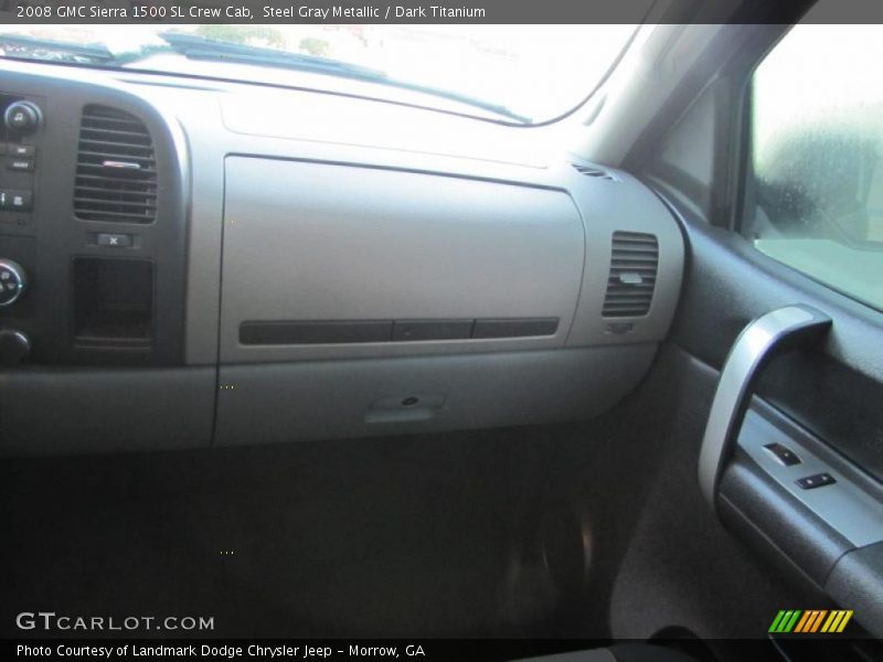 Steel Gray Metallic / Dark Titanium 2008 GMC Sierra 1500 SL Crew Cab
