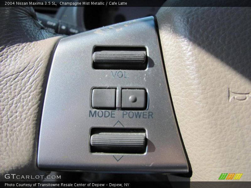 Champagne Mist Metallic / Cafe Latte 2004 Nissan Maxima 3.5 SL