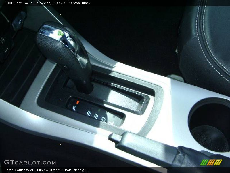 Black / Charcoal Black 2008 Ford Focus SES Sedan