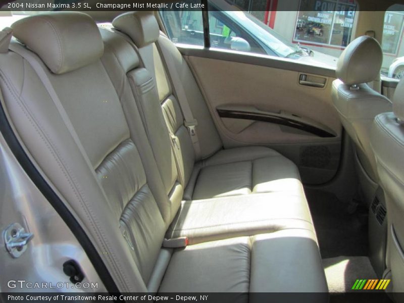 Champagne Mist Metallic / Cafe Latte 2004 Nissan Maxima 3.5 SL