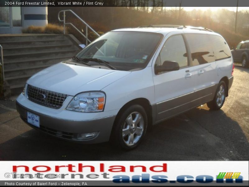 Vibrant White / Flint Grey 2004 Ford Freestar Limited