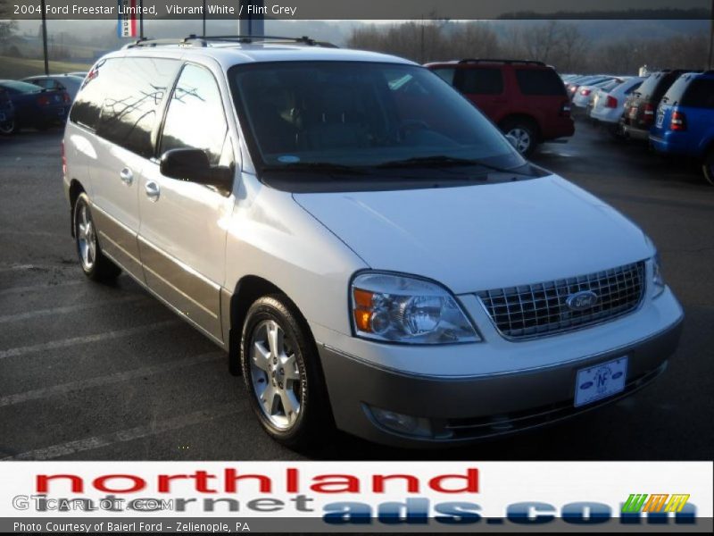 Vibrant White / Flint Grey 2004 Ford Freestar Limited